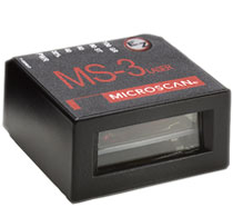Microscan迈思肯MS-3小型条码扫描器
